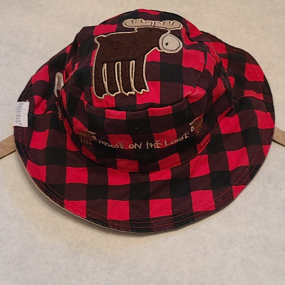Reversible flapjackkids bucket style hat
